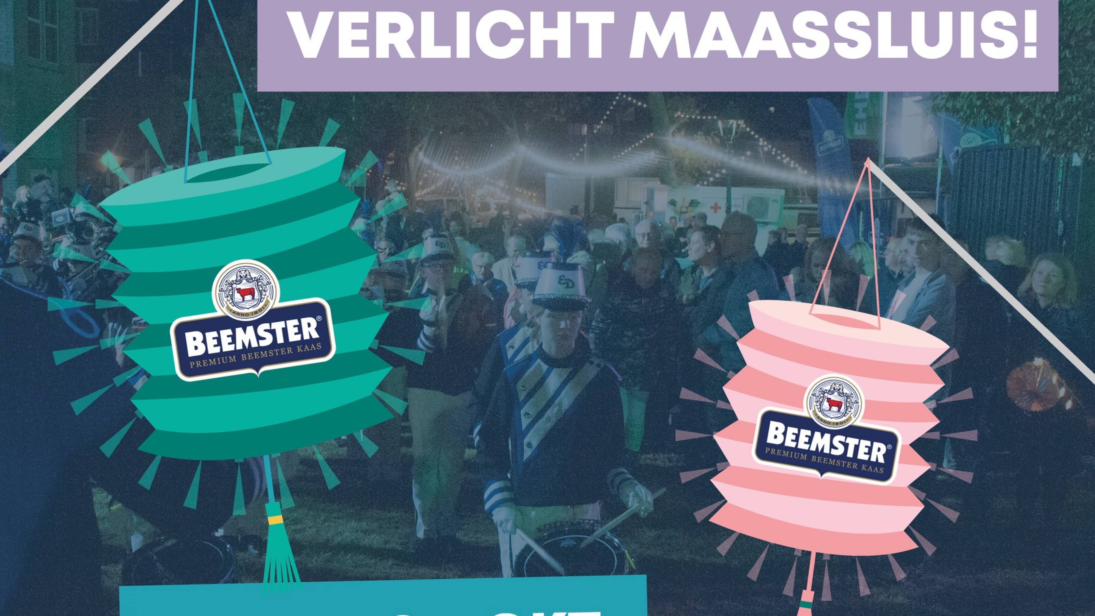 Beemster is de sponsor van de Beemster lampionnenoptocht samen met drumfanfares.