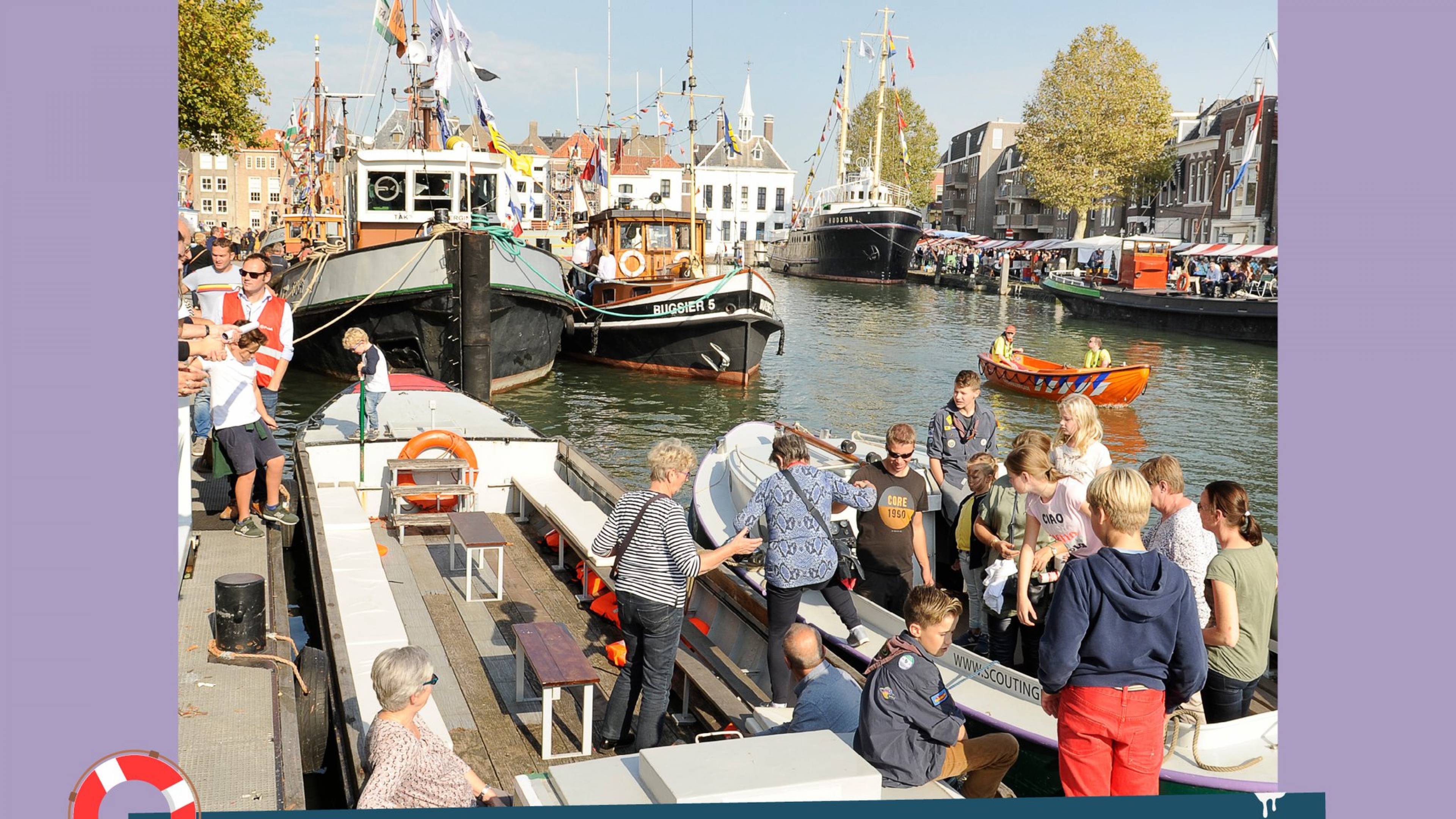 Gratis rondvaarten o.a. door de Monstersche Sluis