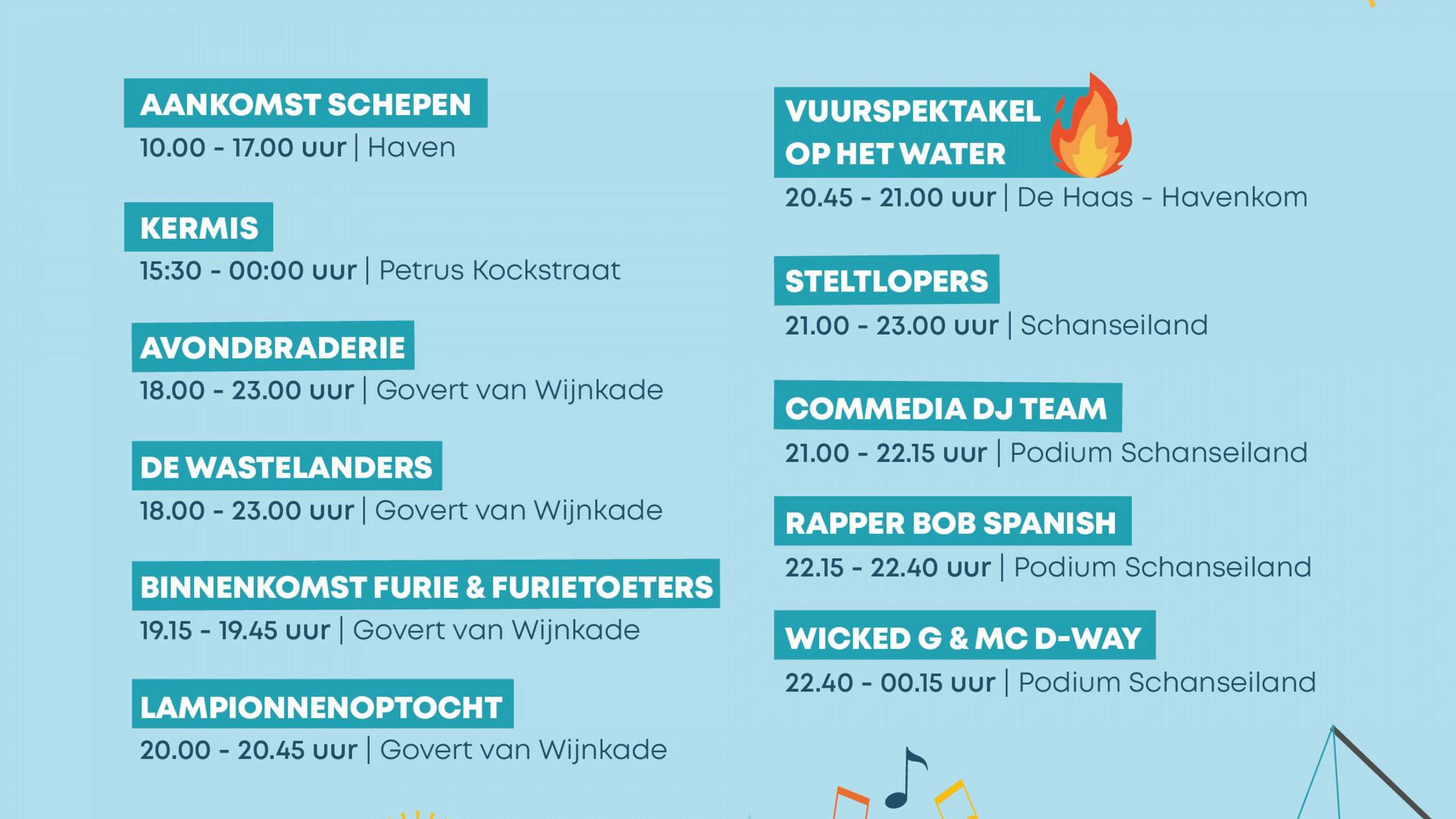 Vrijdagavond gaat de Furieade spectaculair van start!