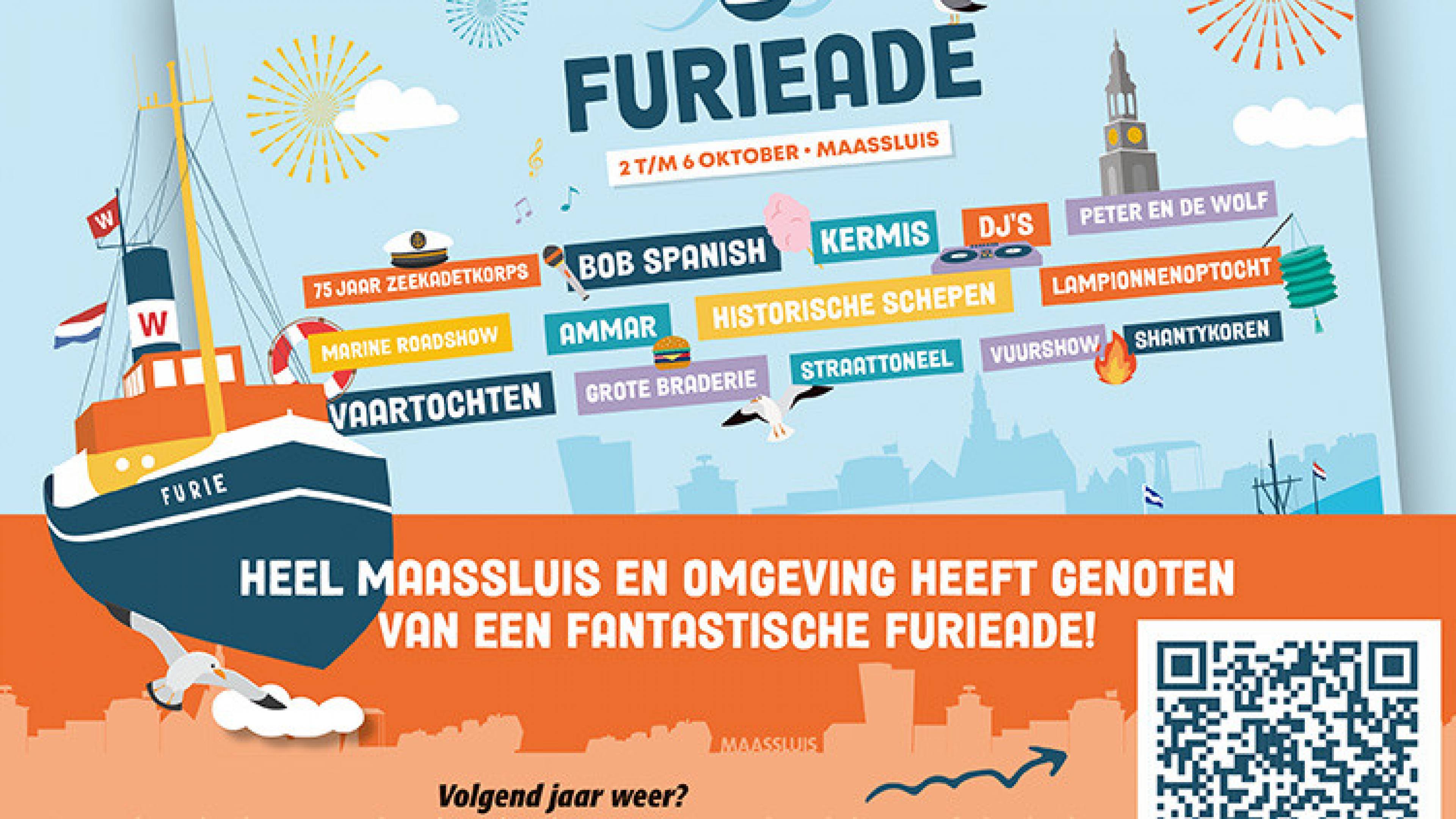 Heel Gemeente Maassluis en omgeving heeft genoten van een fantastische Furieade.