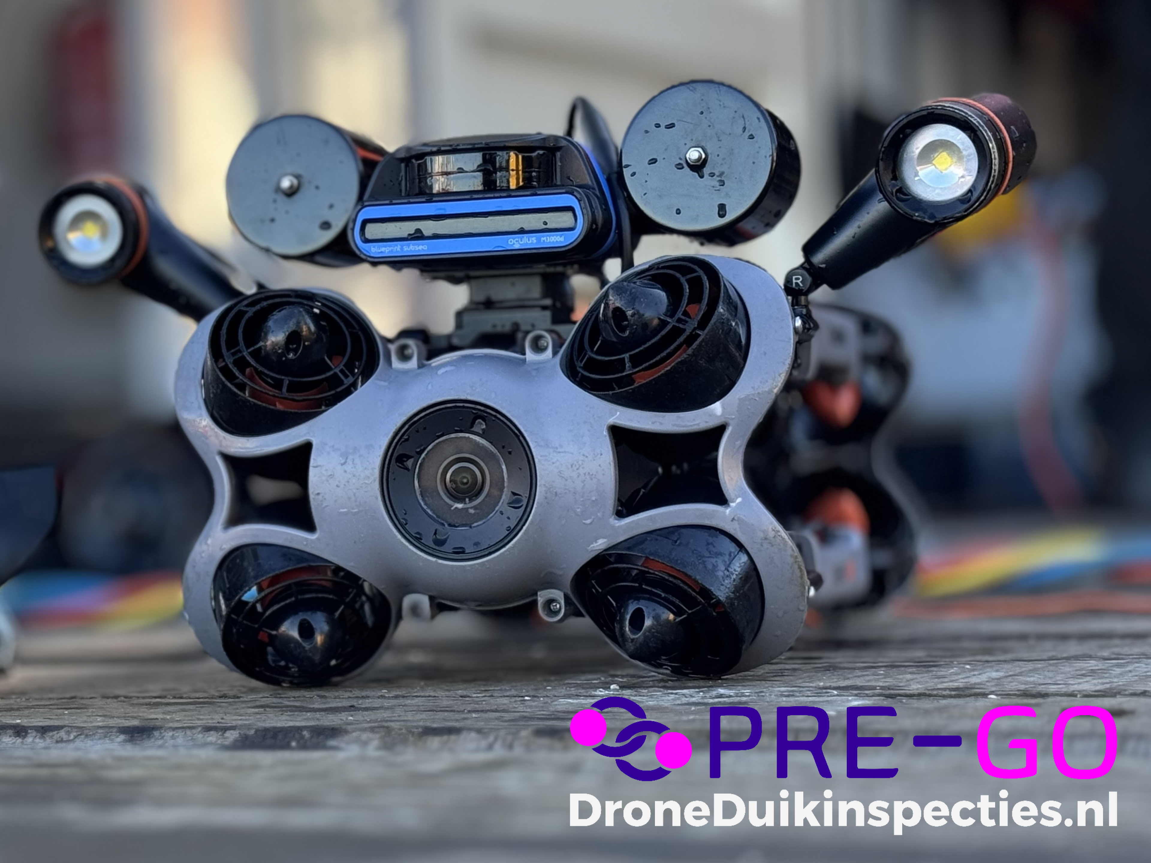 PRE-GO DroneDuikinspecties op de Furieade!